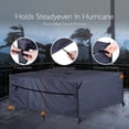 thumbnail image 3 of COREPORCH Patio Furniture Covers 86x86 Waterproof Outdoor Couch Sectional Sofa Set Cover Heavy Duty 420D Oxford Dark Gray, 3 of 10
