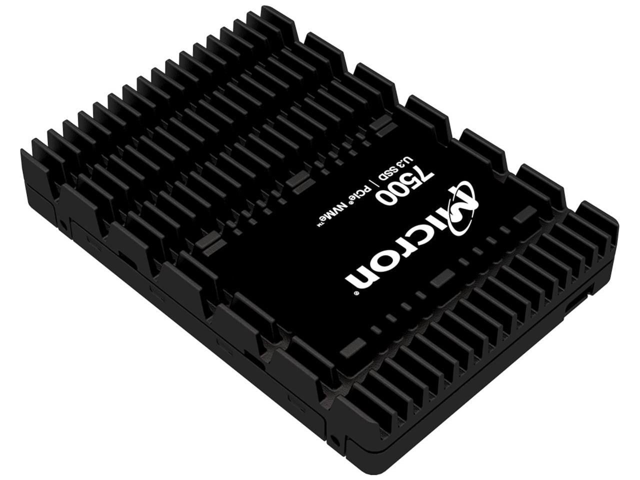 Micron 7500 MAX 1.6 TB 2.5" 256-bit U.3 PCIe 4.0 (NVMe) Solid state drive Model MTFDKCC1T6TGQ-1BK1DABYYR