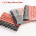 thumbnail image 2 of HLONK 127 Pcs Electrical Cable Heat Shrink Tube Tubing Wrap Sleeve Assorted 7 Sizes, 2 of 7