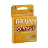 Trojan Stimulations Ecstasy Ultra Smooth Ribbed Latex Condoms - 2 Ea