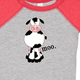 thumbnail image 4 of Inktastic Cow-moo. Boys or Girls Baby Bodysuit, 4 of 5