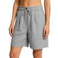 thumbnail image 6 of Sexlip Women's Pants Summer loose fit wide leg high waist casual suitable for all occasions superior comfort all day long Gray XXXL, 6 of 6