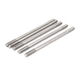thumbnail image 1 of Unique Bargains 304 Acier Inoxydable Double Extrémité Filetage Tige de Poussée Étanche Goujon M10x200mm 5pcs, 1 of 1