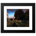 thumbnail image 2 of Oswald Achenbach 18x15 Black Modern Framed Museum Art Print Titled - In the Park of the Villa Borghese (1886), 2 of 5