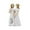 Blanc, variante sur TIELUTT Anniversaire d'Ami pour Figurines en Résine de Sœur Idées d'Anniversaire d'Ami Sœur Unique pour Sœurs Ornement pour Arbres de Noël Flocon de Neige Ornement Matrice Ornement en Filles Ensemble d'Ornements avec