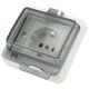 thumbnail image 3 of Adaptador De Enchufe De Pared, Toma De Pared IP66 Resistente Al Agua, Resistente Al Impacto, Retardante De Llama, 250 V, 16 A, Fuerte Para Sitios De Construcción, 3 of 7