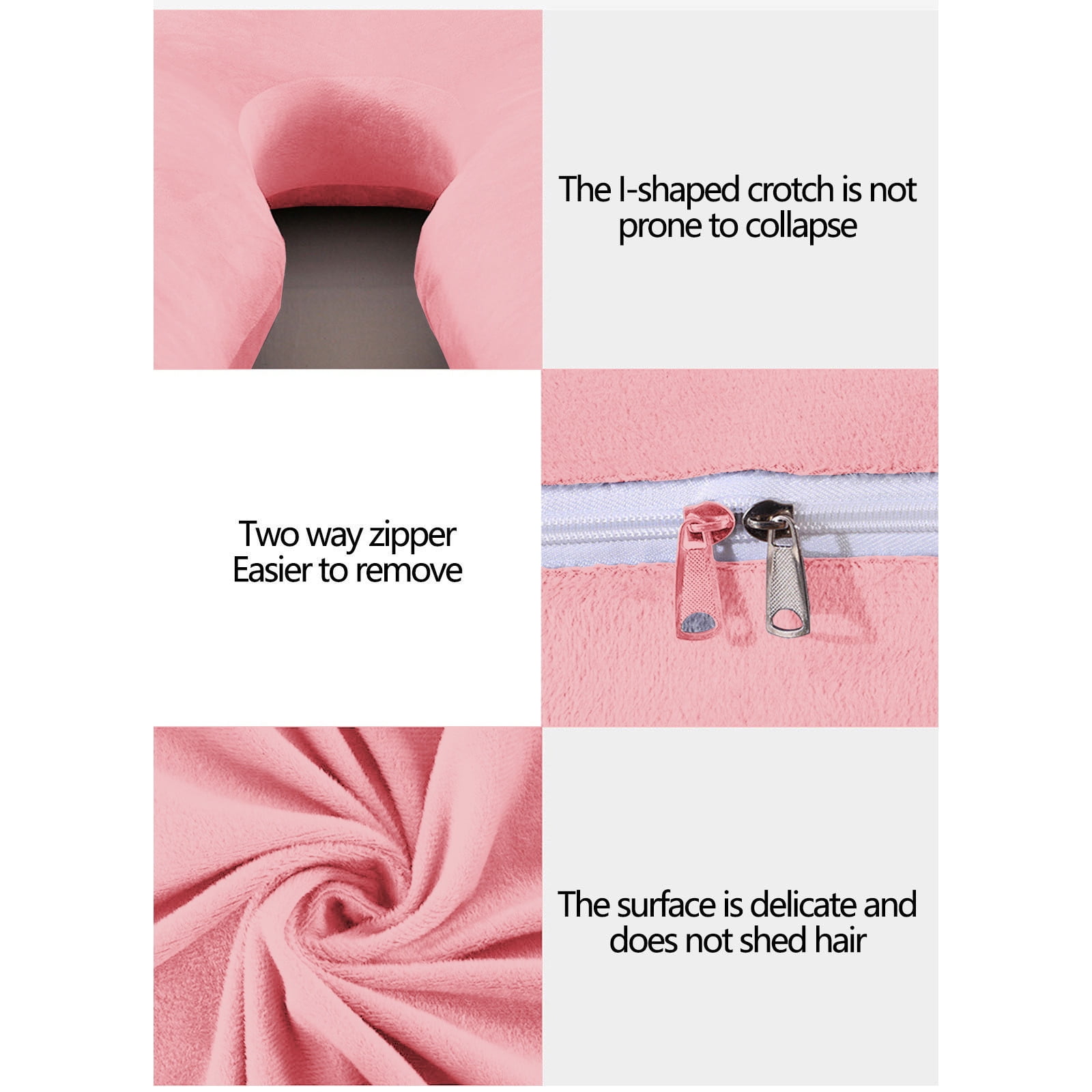 XIAOLE Pregnancy Pillow, For Pregnant Woman C-Shape Full Body Pillow And Maternity Support, Support For Back, Hips, Legs, Belly For Pregnant Women,Removable Maternity Pillow