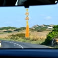 thumbnail image 4 of GOOHOCHY 2 Bells Copper Brass Nylon Tassel Wind Chime Bell Hanging Decor For Car Door Patio Garden 1 Set, 4 of 8