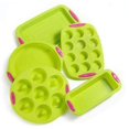 thumbnail image 1 of Combinación de dos colores - Juego de 5 piezas verdes (caja sin color a granel) - Herramientas para hornear pasteles, 1 of 6