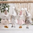 thumbnail image 4 of Christmas Decor Angel Girl Rag Dolls Holiday Decorative Hanging Ornaments Handmade Doll Pendant Home Decorations Kids Plush Toys, 4 of 5