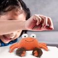 thumbnail image 5 of 9 Inch Big Crab Plush Toy Lucky Mascot Stuffed Animal Sleeping Pillow for Relaxation Cozy Cushion for Sofa Bed Room Decor Birthday Gift, 5 of 5