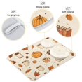 thumbnail image 3 of Yayeee Dish Drying Mat for Kitchen Counter 16"x18" Microfiber Absorbent Pad, Fall Beige Pumpkin, 3 of 7