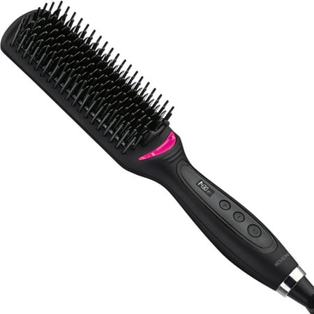 Revlon XL Hair Straightening Heated Styling Brush (Best Straightening Brush For Curly Hair)