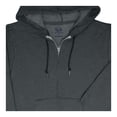 thumbnail image 3 of Sudadera Fruit of the Loom . Para mujer con capucha y cierre, gris jaspe obscuro, talla CH, 3 of 4