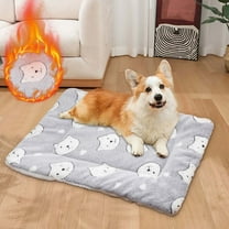 PEONAVET Thickened Pet Bed Dog Cats Crate Mat Winter Warm Floor Mats Cats And Dogs Universal Blanket Mats Pet Supplies