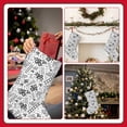 thumbnail image 7 of Salouo Hand Drawn Snake Print Christmas Decorations Stockings 1 Pack 18'' Xmas Stockings Holiday Stocking Personalized Farmhouse Decor for Home Family Party Tree, 7 of 7
