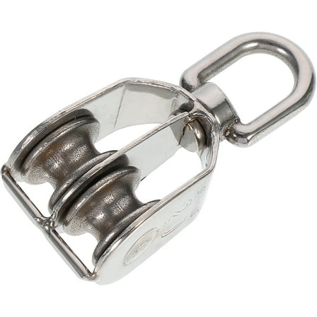 COOPHYA Pulley Lifting Double 1Set 2.9X0.5X0.3In