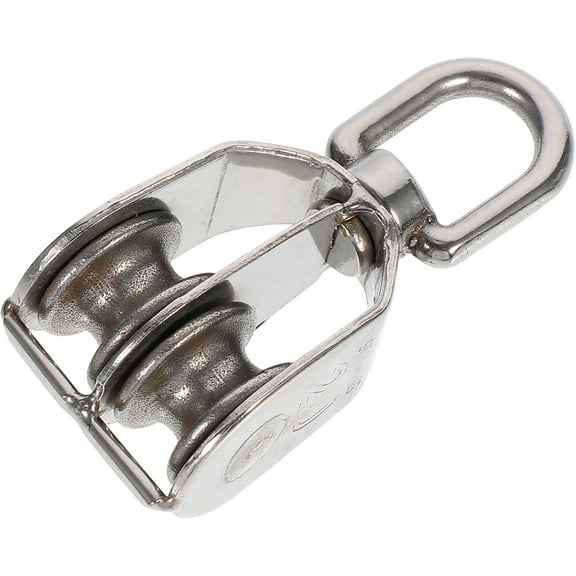 COOPHYA Pulley Lifting Double 1Set 2.9X0.5X0.3In