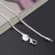thumbnail image 4 of Cadena Sonducket collar Chapado en plata cobre 18 pulgadas 45 cm, 4 of 6