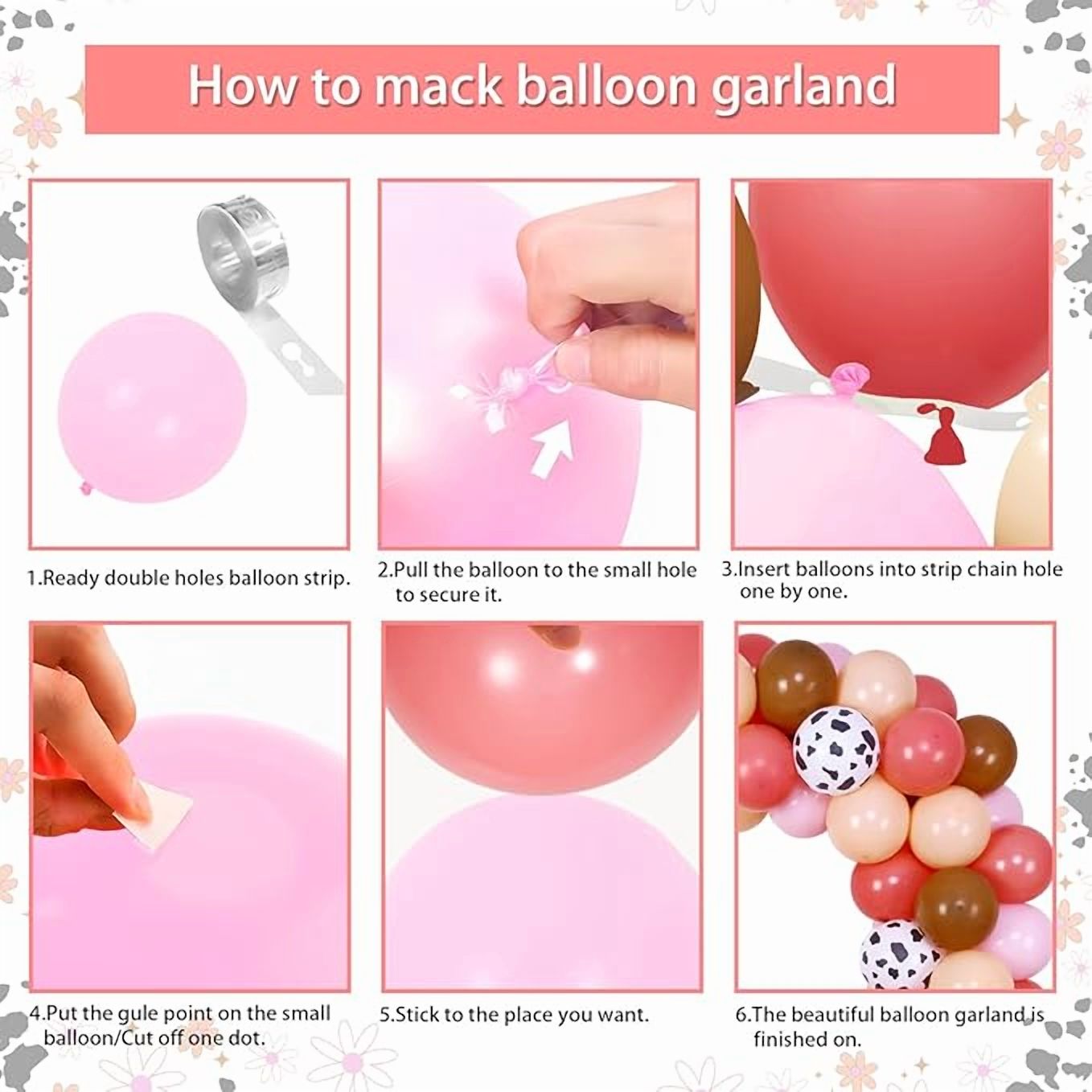 My First Rodeo Birthday decor Pink for Girls Western Cowgirl 1st Birthday High Chair Banner Groovy Monthly Photo Banner Cake Topper Balloon Garland Arch Kit for Girls 1st Birthday Party Supplies