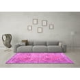 thumbnail image 3 of Ahgly Company Indoor Rectangle Persian Pink Traditional Area Rugs, 8' x 10', 3 of 4