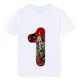 thumbnail image 4 of Camiseta de algodón con dibujos animados para niña, ropa de fiesta de cumpleaños de Disney Marvel, camiseta para niños, número 1, 2, 3, 4, 5, 6, 7, 8 y 9, camiseta de cumpleaños de héroe para niña, 4 of 5