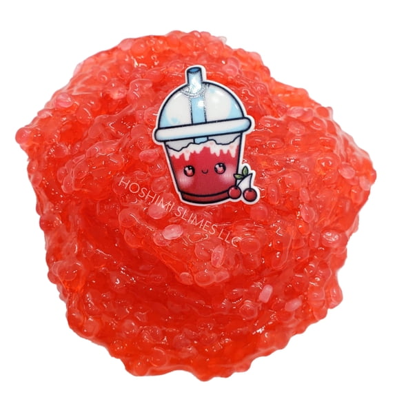 Cherry Slushy Handmade Pellet Slime