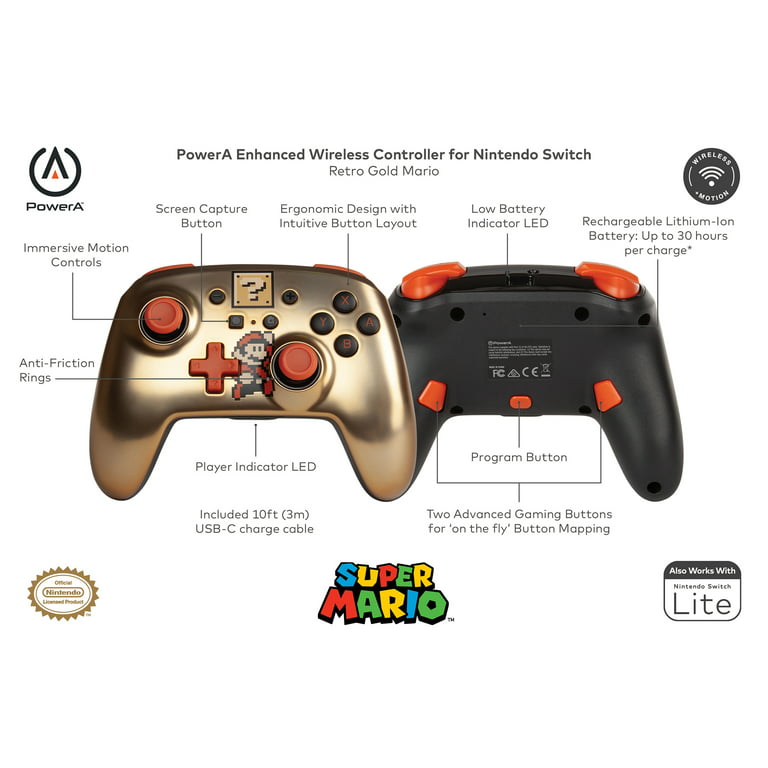  PowerA Enhanced Wireless Controller for Nintendo