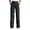 01_Black, variant on GPOECD Women's Pants High Waist Straight Leg Casual Trousers Floor Length with Elegant Drape Dress Pants 02_Beige,L