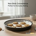 thumbnail image 5 of Impresserve 14 Inch Round Silicone-Coated Parchment Paper Baking Liners, 100 Sheets, 5 of 10