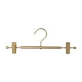 thumbnail image 1 of Percha para pantalones con pinzas, organizador de armario, ahorra espacio, gancho giratorio para faldas Oro, 1 of 9