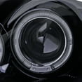 thumbnail image 7 of Spec-D Tuning Dual Halo LED Projector Headlights Black Smoke Compatible with 2003-2007 Infiniti G35 2 Door Coupe With HID System Headlights, Left + Right Pair Headlamps Assembly, 7 of 7