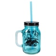 thumbnail image 2 of Duck Commander Si Hey 16oz Blue Mason Jar Mug w/ Straw, 2 of 7