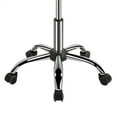 thumbnail image 4 of Yaheetech Height Adjustable Rolling Salon Stool Swivel Spa Massage Manicure Tattoo Facial Stool, Pink, 4 of 7