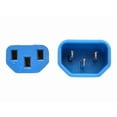 thumbnail image 5 of Eaton Tripp Lite Series PDU Power Cord, C13 to C14 - 10A, 250V, 18 AWG, 2 ft. (0.61 m), Blue - Power extension cable - IEC 60320 C14 to power IEC 60320 C13 - AC 100-250 V - 10 A - 2 ft - blue, 5 of 8