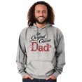 thumbnail image 4 of Fathers Day The Original Classic Dad Hoodie Hooded Sweatshirt Men Brisco Brands S, 4 of 6
