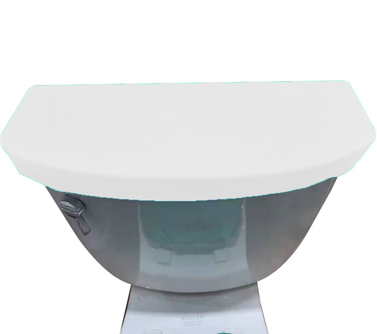 Buy Madeals Toilet Tank Lid Cover Fabric Cover for A Lid Toilet Tank