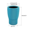 thumbnail image 2 of Uxcell Neoprene Insulated Reusable Coffee Tea Cup Sleeves  Blue Pack of 2, 2 of 5