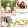 thumbnail image 5 of Gold Leaf Crowns for Wowen, Tiaras Bridal Headband, Hair Accessories for Women - Costume Wedding Dancing Cosplay Festivals Party Favors Supplies Gift, 5 of 6