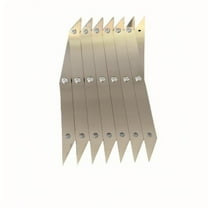 ABPETE Picket Master Pro 3/7/12 Point Center Finder - Woodworking & Welding Precision Measuring Tool, Equal Space Divider for Metal, Pipe, and Wood (Silver 7 Point)