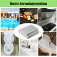 thumbnail image 3 of Injueey Pack of 6 Pumice Stone Sticks Cleaning Flush Pad Washing Toilet Portable Bathtub House Brush Accessories Ceramic Reusable Wall Suministros de limpieza para el hogar Gris Injueey BFH000258-00, 3 of 6