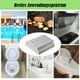 thumbnail image 3 of Injueey Pack of 6 Pumice Stone Sticks Cleaning Flush Pad Washing Toilet Portable Bathtub House Brush Accessories Ceramic Reusable Wall Suministros de limpieza para el hogar Gris Injueey BFH000258-00, 3 of 6
