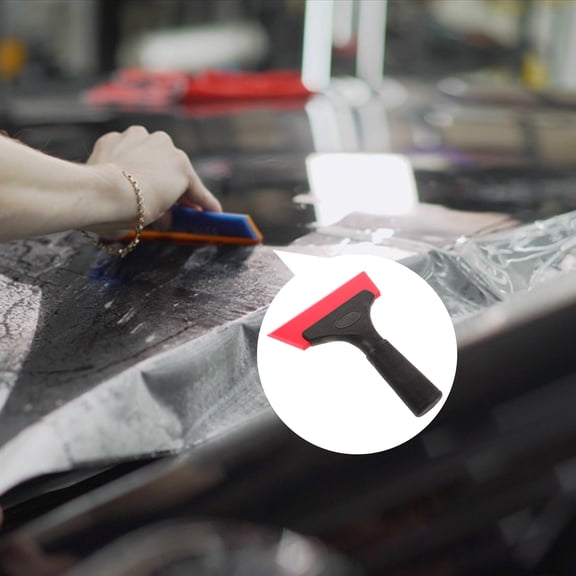 BESTONZON Car Window Tint Film Scraper Cleaning Tool Set Plastic 1Pcs For Car Glass Windows