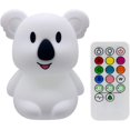 thumbnail image 1 of Luz nocturna Koala grande brillar lámpara de noche LED recargable 10 colores, 1 of 5