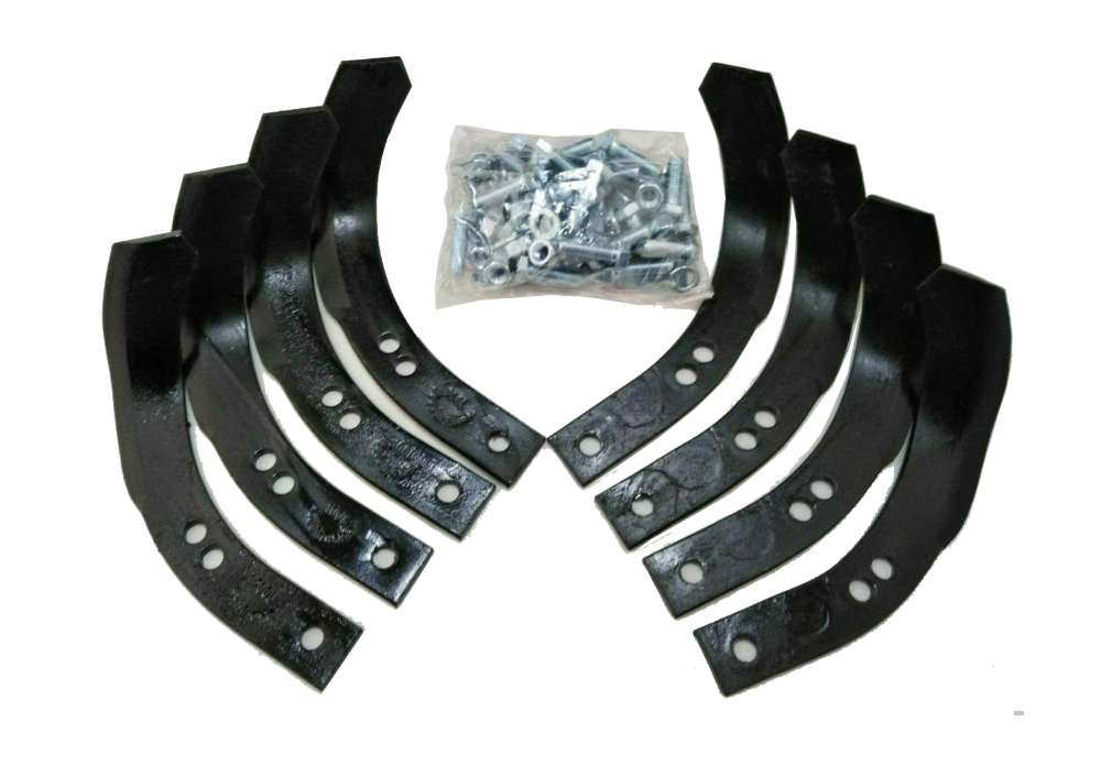 ProvenPart PP84101_8 Set of 8 tiller tines replaces Sears Craftsman 6554J 4460J Four left and