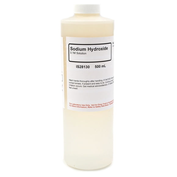 ALDON Solution Innovante de Hydroxyde de Sodium, 0,1 m, 500 ml - The Curated Chemical Collection