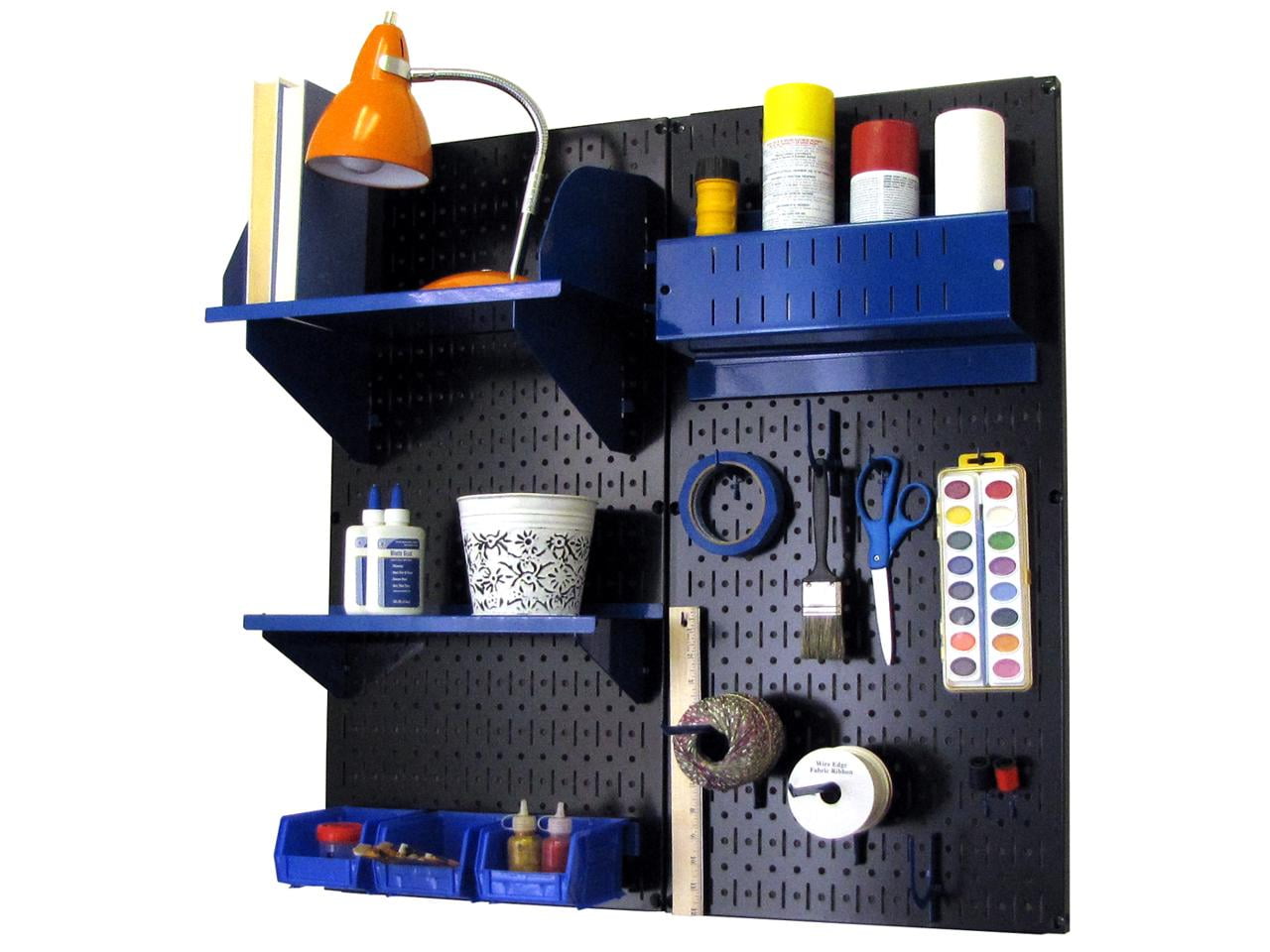 Buy Wall Control Pegboard Hobby Craft Pegboard Organizer Storage Kit