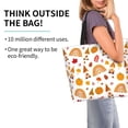 thumbnail image 2 of Fotbe Fall Gnomes Harvest Bolsa Tote Estética de Lona con Estampado para Mujer - Bolsa Reutilizable de Hombro Casual para Vacaciones, Compras, Trabajo y Gimnasio, 2 of 8