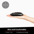 thumbnail image 4 of Macally Souris Sans Fil Bluetooth pour Ordinateur Portable - Souris Bluetooth Sans Fil Silencieuse et Confortable pour MacBook Pro / Air, Mac, Apple iPad, Microsoft Surface, Tablette - Souris Sans Fil Silencieuse pour Ordinateur Bluetooth, 4 of 4