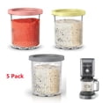 thumbnail image 1 of Creami Pint Container  Compatible With NC501 NC500 Series Creami Deluxe Ice Cream Machine  with Leak Proof Lid  Dishwasher Washable(Green  1 Pack), 1 of 5